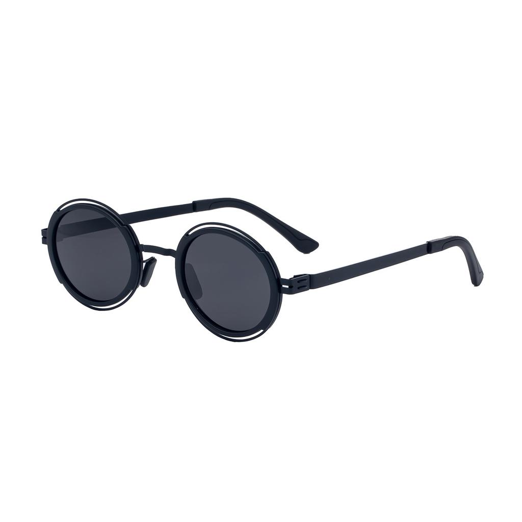 JYL TS Men's Round Polarized - Screwless Driving Outdoor Shades MY-98326