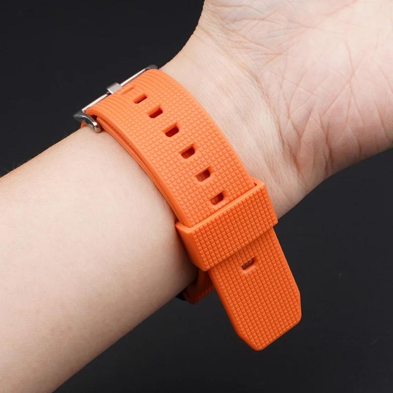 Eik Gummireim For Casio G-Shock GA-2100 GM-2100 Hurtigutløser TPU Resin Herre Sport Dykkerklokkereim Armbånd Tilbehør 16mm