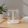 Drehbare Vitrine Transparente Box Runde Sammler-Vitrine für