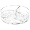 360 Rotating Seasoning Storage Rack Divided Spice Snack Food Oil Seasoning Bottle Turntable Kitchen  Organizer Tray Rack