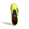 Adidas Predator Club TF Futsal Shoes for Juniors and Kids, MDJ97, Yellow, Size 23.5cm, Boys and Girls, 17-24.5cm, Unisex