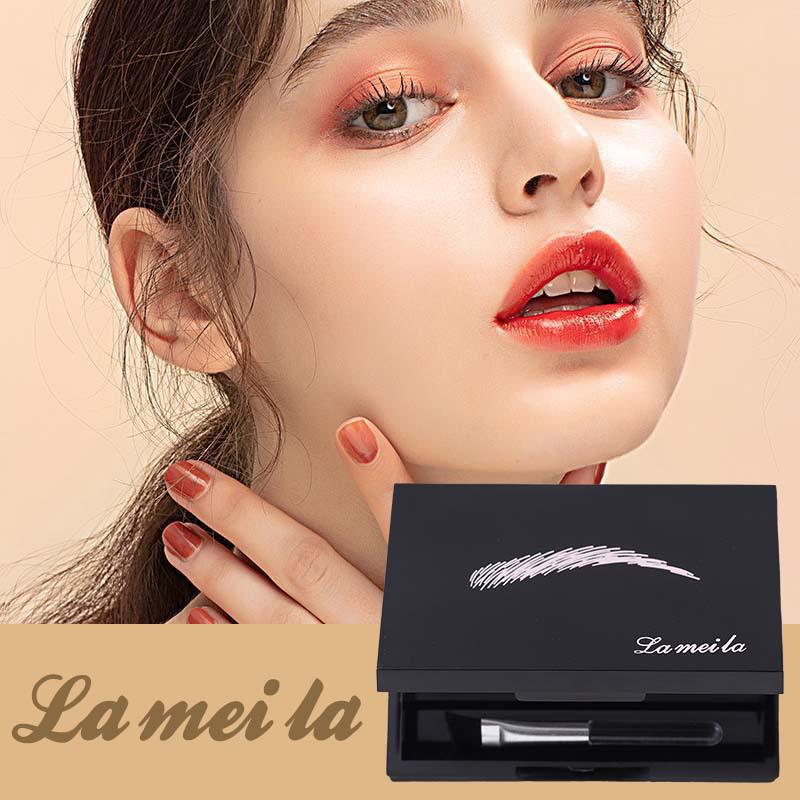 Three-Color 3D Waterproof Eyebrow Powder: Smudge-Proof, Long-Lasting, Beginner-Friendly