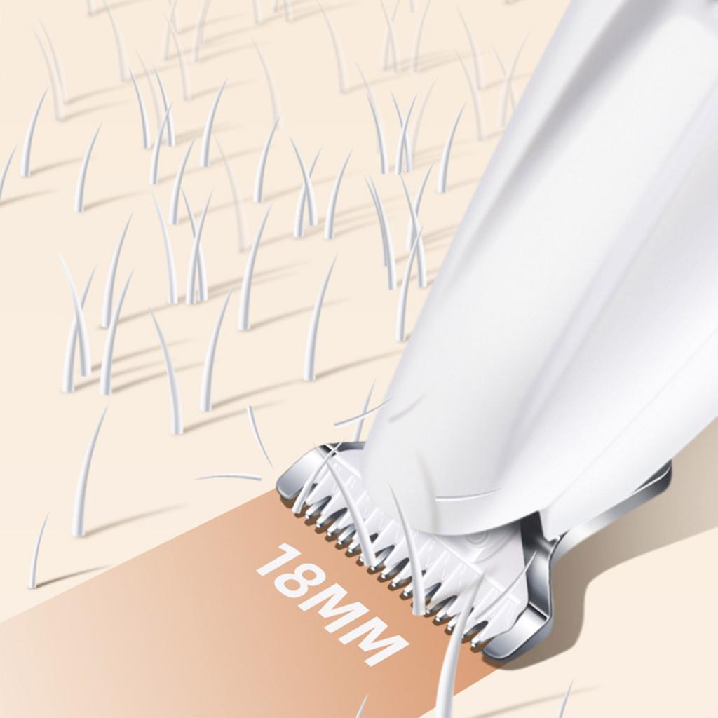 Cat Grooming Shaver with Light Low Noise USB Rechargeable Shaver Pet Hair Trimmers Set Suitable for Dogs Cats Long Hair