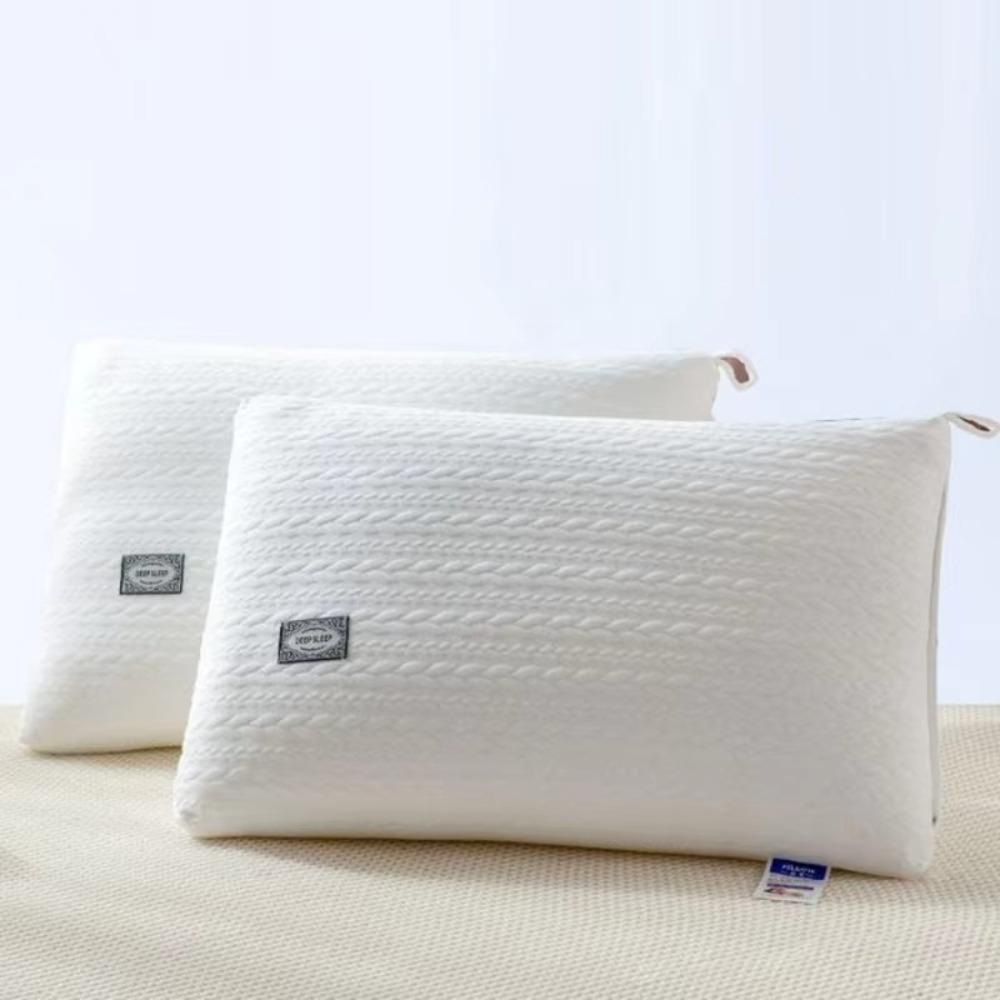 

Twist-pin Knitted Pillow Cervical Support Non-collapsing Pillow Soft Pillow core Bed синій