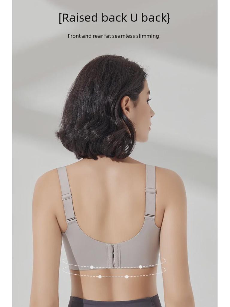 Wire-Free Adjustable Bra - Minimizing, Anti-Sag, Full Cup, Seamless Design for Large Busts