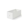 MUJI Recycled Polypropylene File Box - Standard Type - Wide - 1/2 - White Gray, Approx. W15 x D32 x H12cm, 83904395