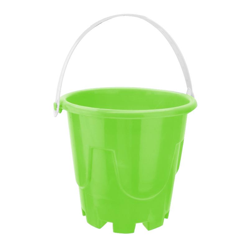 Çocuk Plaj Oyuncak Seti: Dayanıklı Plastik Kale Kovası ve Kum Oyun Araçları