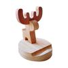 Solid Wood Phone & Tablet Stand: Universal, Simple, and Convenient for Desktops