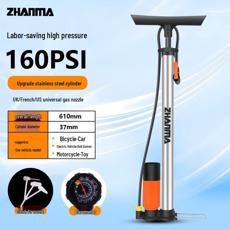 Universal High-Pressure Electric Air Pump for Bicycles, Motorcycles, Cars, and Basketballs