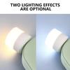 Mini USB Night Lights Portable Small Round LED Lamp Laptop Computer Keyboard Power Charging USB Light Plug And Play Reading Lamp