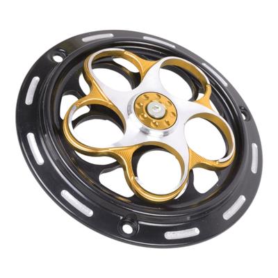 Aluminum Motorcycle Engine Cover Engine Modification Accessories Stylish Cooling Fan Cover For Long Rides