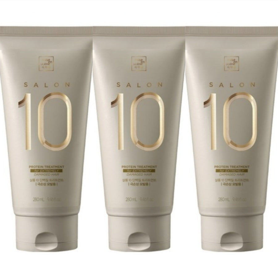 Mise En Scene Salon 10 Protein Hair Treatment for Extremely Damaged Hair 280ml*1Pc/2Pcs/3Pcs