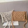 1 Pcs Woven Bag With Crossbody Cotton Thread Tassel Artistic Style Japanese And Korean Style Beach Bag Vacation Travel Bag