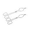 Pince à creuset professionnelle en acier inoxydable 19/24/29 cm, support de pince à fusion de graphite, pinces à bécher chromées pour saisir