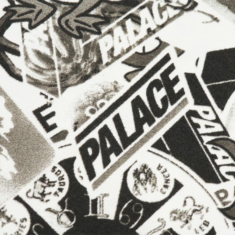Palace FW21 Sticker Pack T-Shirt Unisex T-Shirt Schwarz Weiß Grau PAL-FW21-489