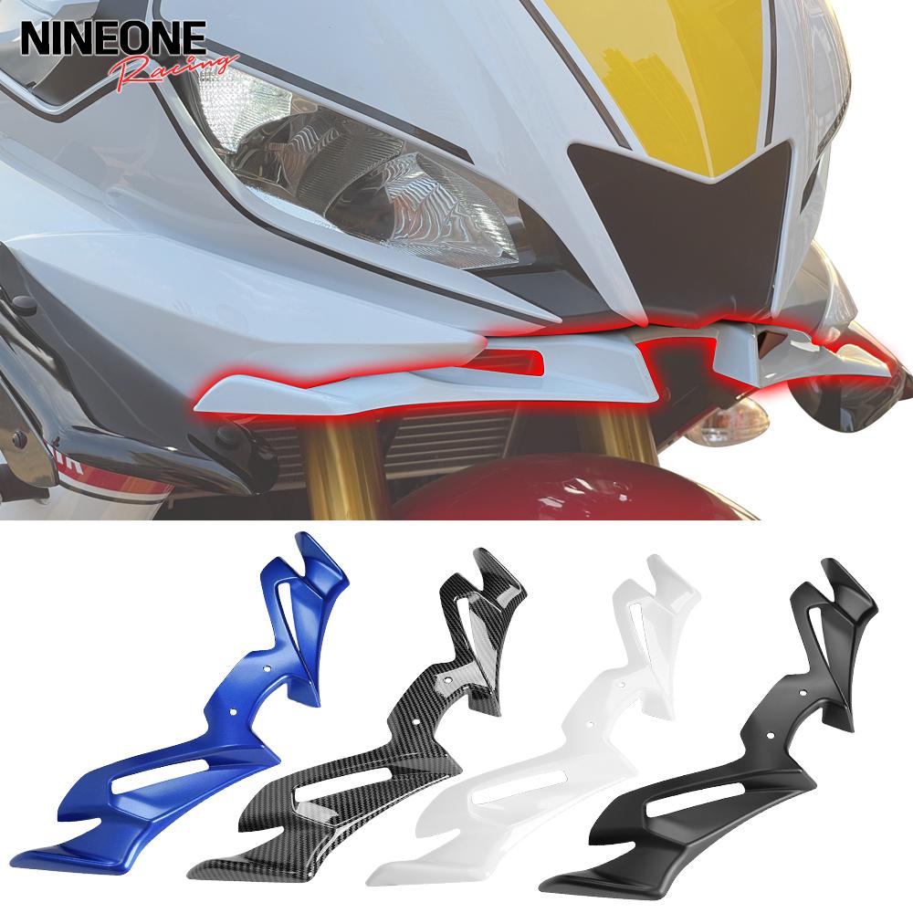 Beak Nose Cone Front Under Nose Fairing Lower Winglets Wing Extension Cover Cowl For Yamaha YZF-R3/R25 YZFR3 YZFR25 2019-2026