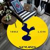 Tottenham Hotspur F.C Pattern Round rug,Carpet Rug for Living Room Bedroom Playroom ,Non-slip Floor Mat,Holiday Gifts and Birthday Gifts.