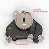 High-Precision 360° Metal Micro-Adjustment Leveling Base with Digital Display
