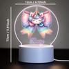Cute Personalize Custom Unicorn Usb Atmosphere Table Lamp Usb Atmosphere Desk Lamp Usb Atmosphere Table Lamp