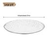 Korean-Style Stainless Steel Round BBQ Grill & Fire Pit with Non-stick Baking Pan