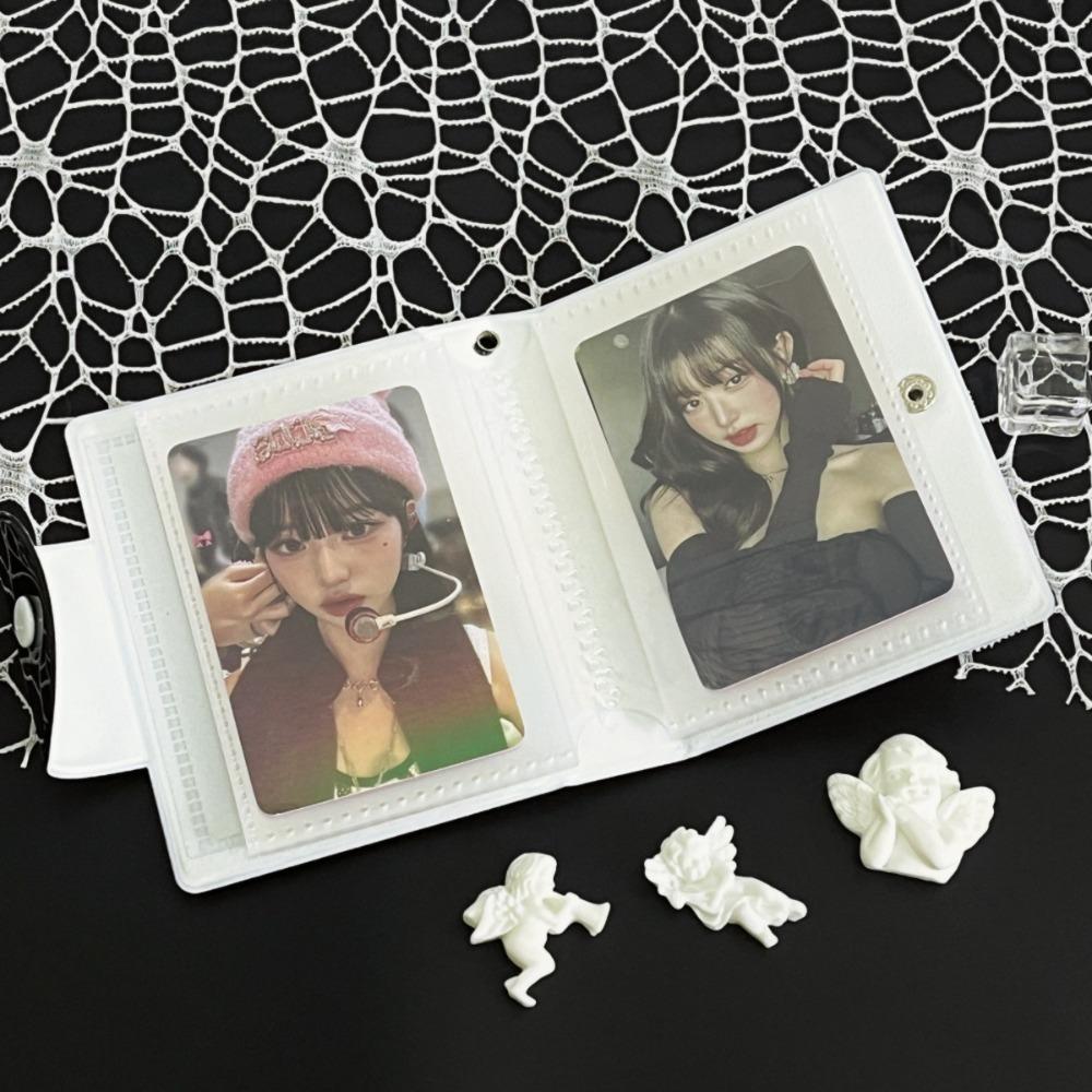 PVC Card Album Gothic Dark Style Idol Card Collect Book Mini Photocard Binder Unisex