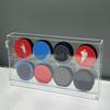KX4B Clear Sturdy Acrylic Guitar Pick Holder Home Accessory for Safe and Dustproof Storage in Any Setting Display Solution