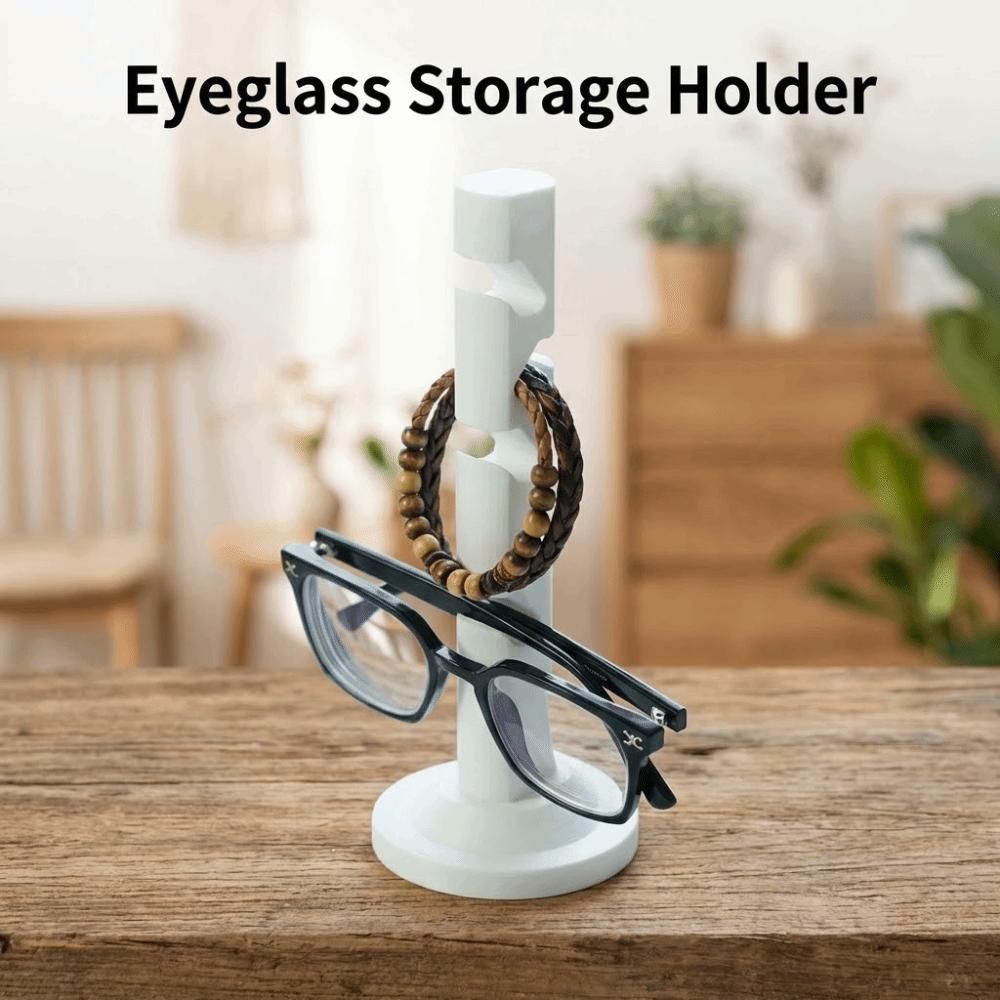 3D Printing Eyeglass Storage Holder Removable Funny Glasses Display Stand Universal Creative Desktop Glasses Bracket