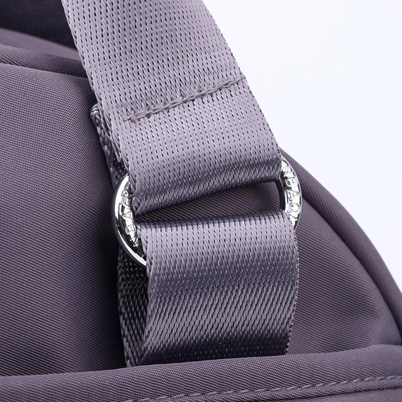 Women's Wrinkled Bag Solid Color Handbag Middle-aged Mother Bag Large Capacity Shoulder Crossbody Bag