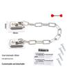 No-Drill Stainless Steel Casement Window Limiter