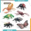 Simulated Wild Insect Butterfly Shoes Spider Dragonfly Model Ornament Set For Educational Displays And Collectors