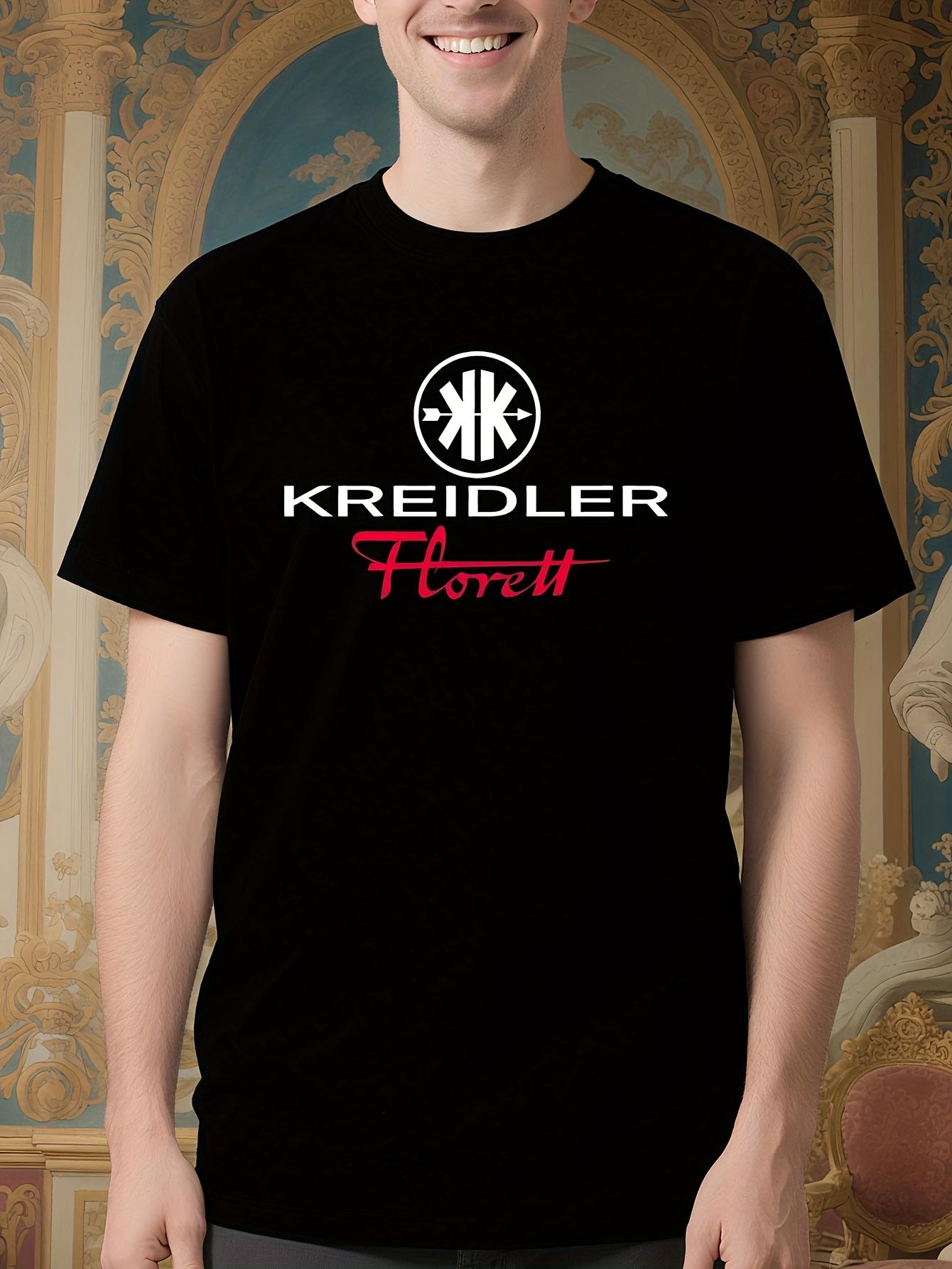 Kreidler Florett Casual Tshirt - Black with White and Red... XL