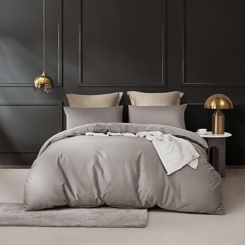 Luolai Satin 60S Cotton 4-Piece Bedding Set