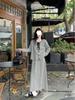 Korean Style Round Neck Knit Cardigan Set for Women - Autumn/Winter Collection, Loose Fit, Casual Style.