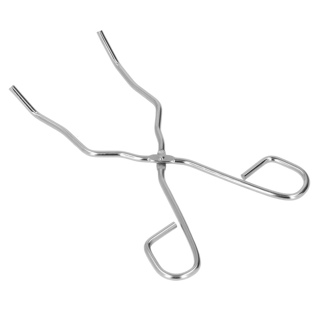 5Pcs Crucible Tongs Stainless Steel Clamp Pliers Holder for Metal Casting Gold Melting