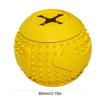 Dog Treat Toy Ball IQ Training Teeth Cleaning Rubber Dog Leakage Food Ball for Dogs Puppies Pets