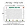 Xmas Wall Game Poster Christmas Word Search Poster Holiday Fun Family Activity Christmas Party Game Giant Word Search Poster
