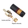 Lotuses Male Adapter Solder Connectors Wire Terminals for Sound Video Security Coaxial Cable Sound Systems Accessories