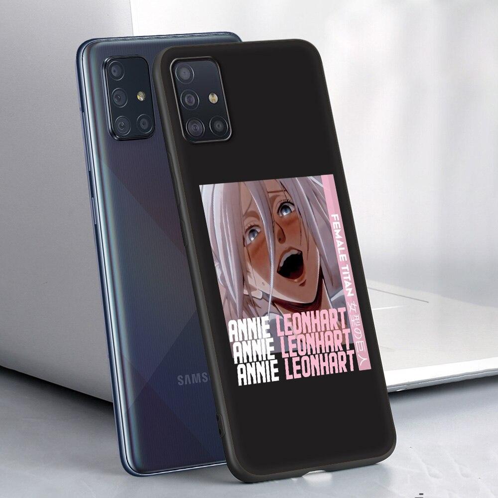 

Чехол для телефона A51 для Samsung Galaxy A12 A70 A50 A52 A40 A20s A30 A10s A20e A10 A22 A72 A32 5G A02s Чехол Атака титанов Аниме Samsung A10