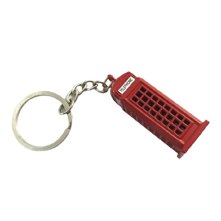 British Memorabilia Keychain British Souvenir Keyrings Alloy Key Rings with Distinctive British Collectible Key Rings