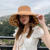 Foldable Fisherman Hat Elegance Beach Bucket Hat Fashion Sun Protection Hats  For Ladies Girl