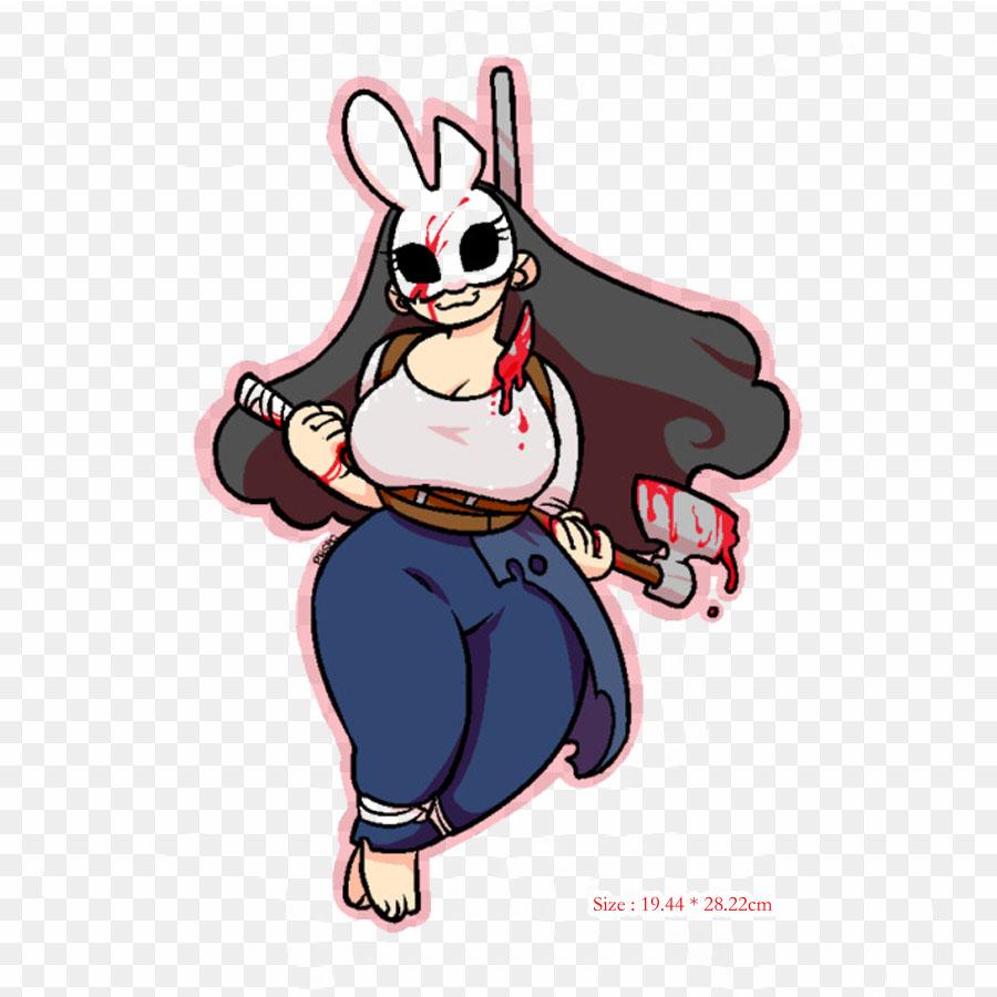 Dead Bug Cartoon Cockroach Insect Iron on Heat Transfer Printing Vinyl Patches Sticker for Clothes DIY Appliques Washable Patches