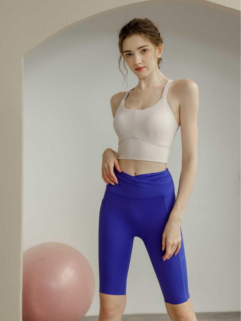 2026 Women's Yoga Set: Stylish Pants with Pockets & Quick-Dry Sports Bra - Breathable Fitness Wear