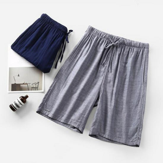 Men's Plaid Cotton Pajama Pants - Loose, Casual, Home and Outdoor Wear