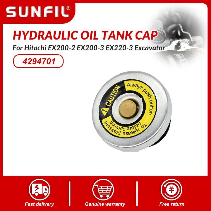 4294701 Hydraulic Oil Tank Cap For Hitachi EX200-2 EX200-3 EX220-3 Excavator