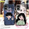 Modny Design dla Pary Etui na Telefon Dla Oukitel C33 Tylna Pokrywa Etui na Telefon TPU Śliczne Silikonowe Ochronne Kreskówkowe Wstrząsoodporne