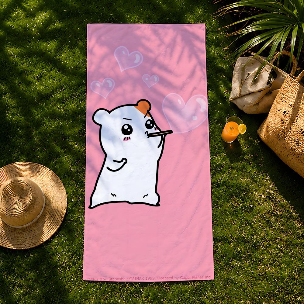 Character Cartoon E-Ebichu Towel Beach Towel, Quick Drying Absorbent Bath Towel For Swim,Gym,Camping,Outdoor Hot