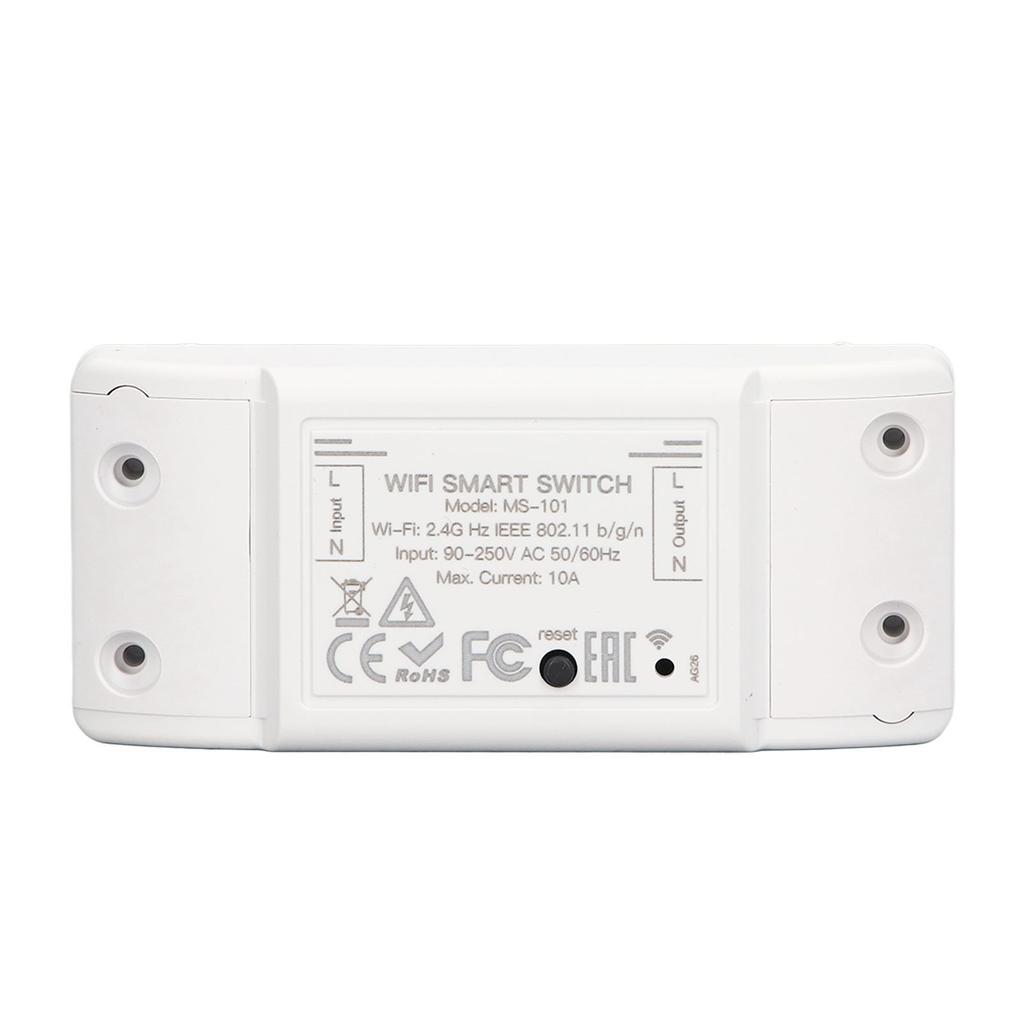 WLAN-Schaltermodul Unterstützung Sprachsteuerung Timing Smart Devices Ein Aus Steuermodul für Tuya APP 220W 10A 90‑250V