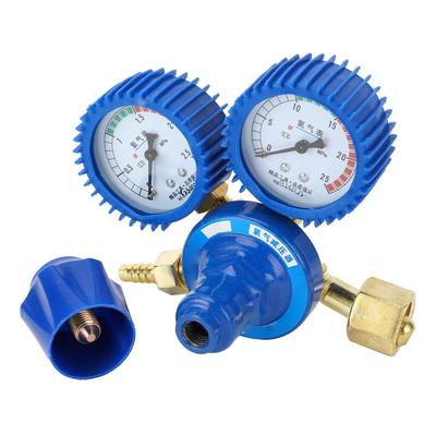 Sauerstoffregler Tank Flasche Druckminderer Zubehör mit stoßfestem Manometer