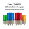 LTE-1081MJ LED Rotating Warning Light, 90dB Flashing Signal & Traffic Alarm Light