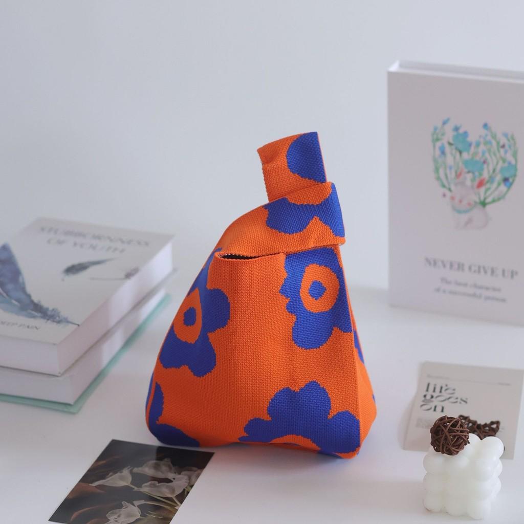 Trendy Knit Bucket Bag For Women Soft And Spacious Tote Bag With Eye-catching Patterns Ideal For Daily Wear And Gifts